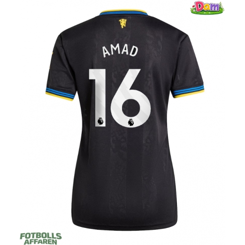 Manchester United Amad Diallo #16 Tredje Tröja Kvinnor 2025-26 Kortärmad